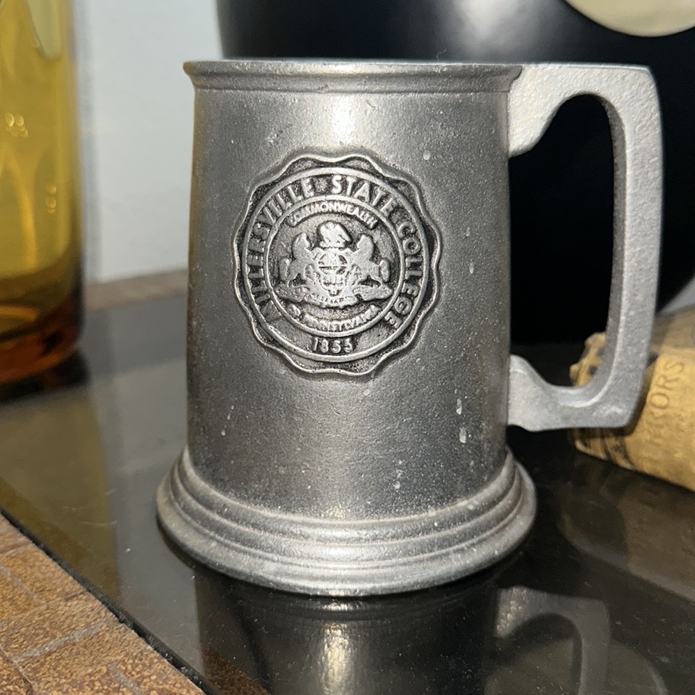 MILLERSVILLE STATE COLLEGE Textured aged pewter Commonwealth of Pennsylvania1855